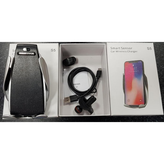 Smart Sensör Sensörlü Araç İçi Wireless Şarj  Tutamak